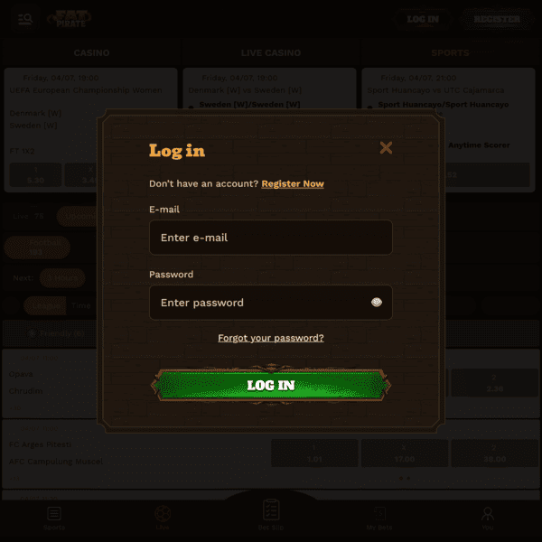 Fat Pirate Casino Customer Support