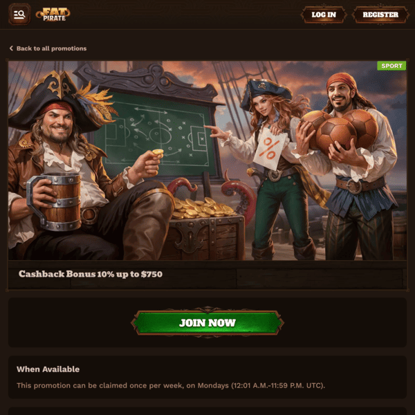 Fat Pirate Casino Lucky Spin Fat Pirate Casino Lucky Spin